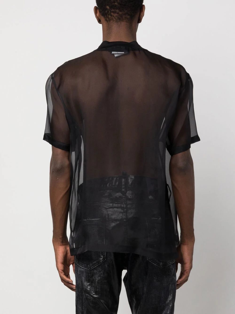 Dsquared2 Icon sheer T-shirt - Image 4