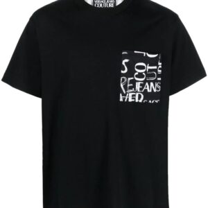 Versace Jeans Couture  all-over logo-print T-shirt