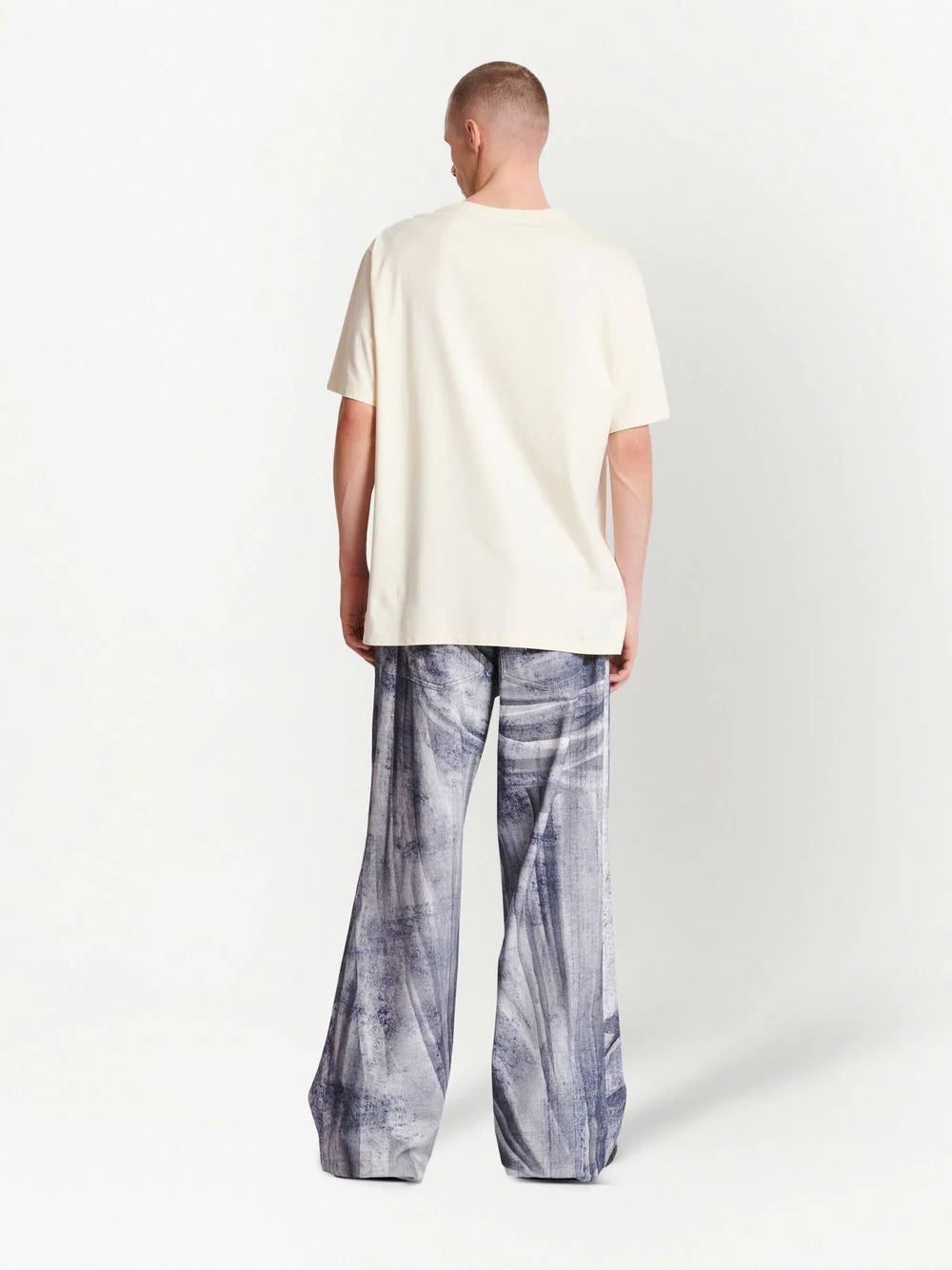 Balmain statue-print cotton T-shirt - Image 3