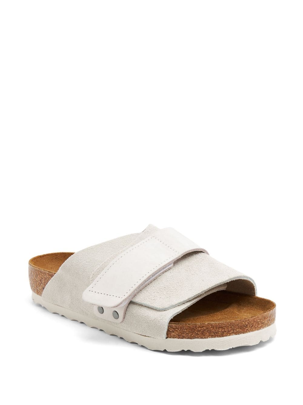 Birkenstock Kyoto suede touch-strap slides - Image 2