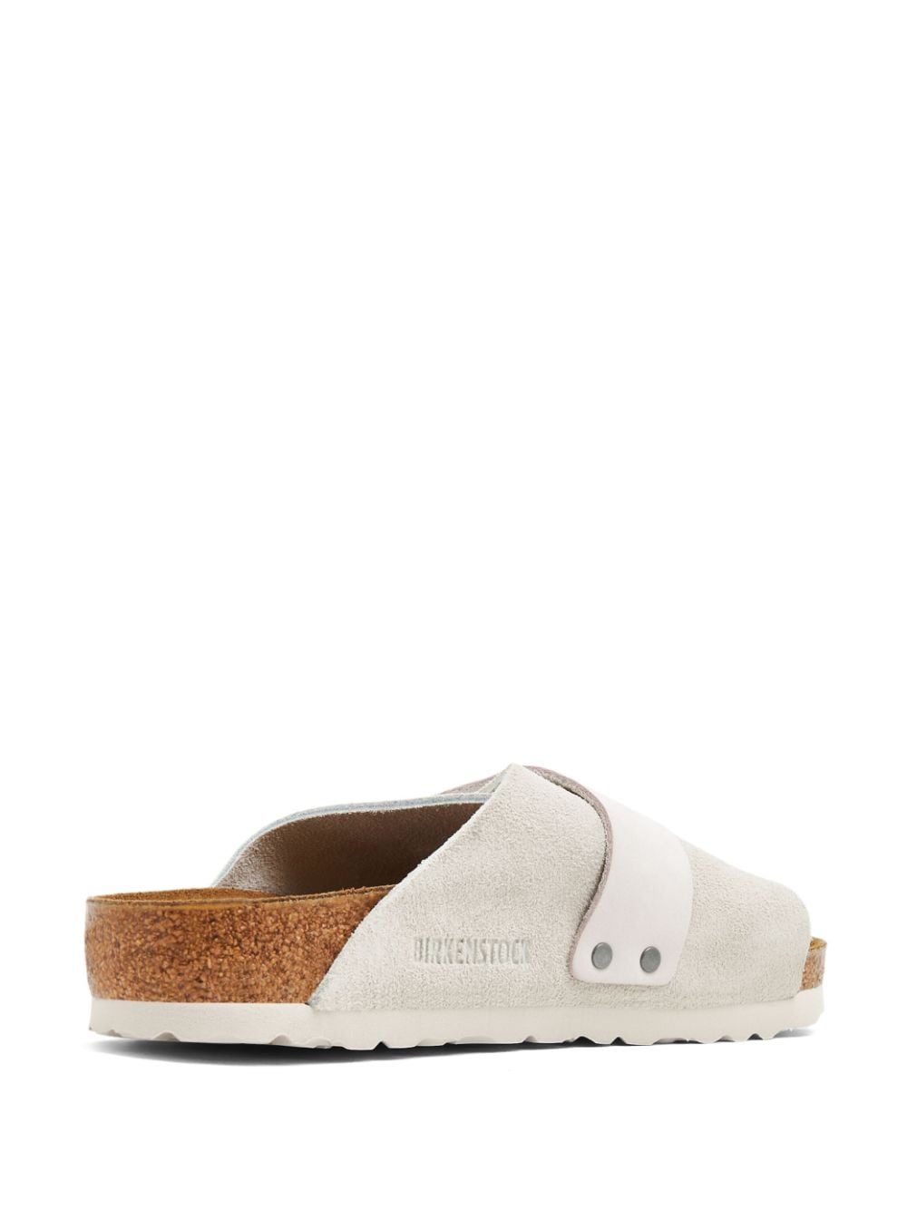 Birkenstock Kyoto suede touch-strap slides - Image 3