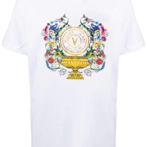Versace Jeans Couture  logo-print cotton T-shirt