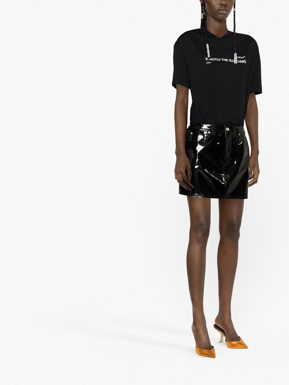 Off-White Exactly the Opposite-print T-shirt - Image 4