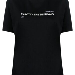 Off-White Exactly the Opposite-print T-shirt