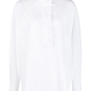 Alexander McQueen  ruffled cotton shirt