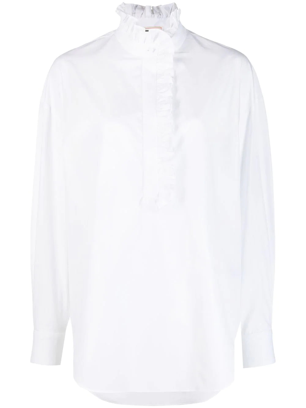 Alexander McQueen ruffled cotton shirt