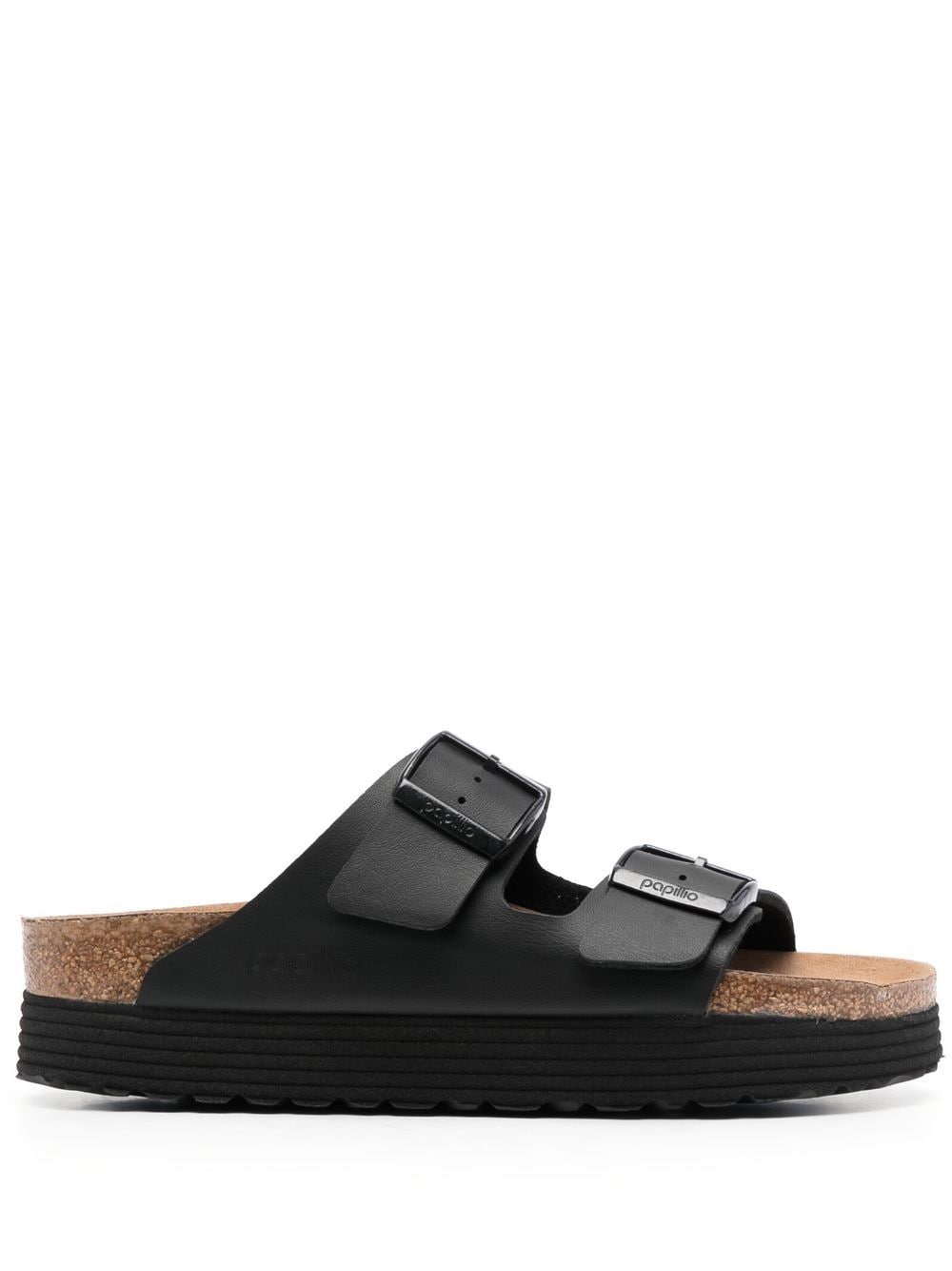 Birkenstock Arizona platform buckled sandals