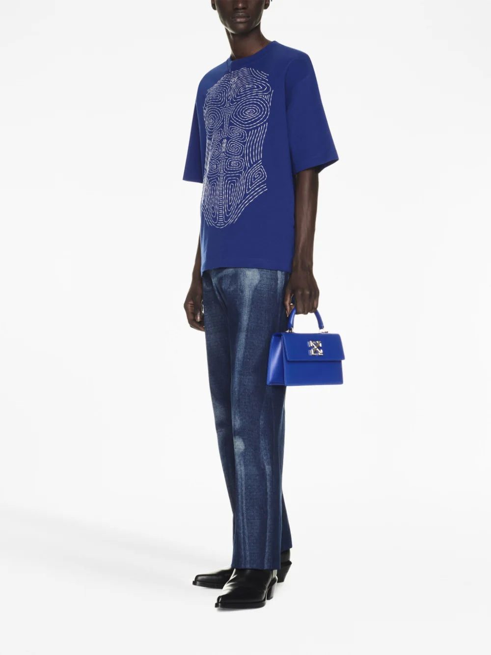 Off-White body stitch T-shirt - Image 3