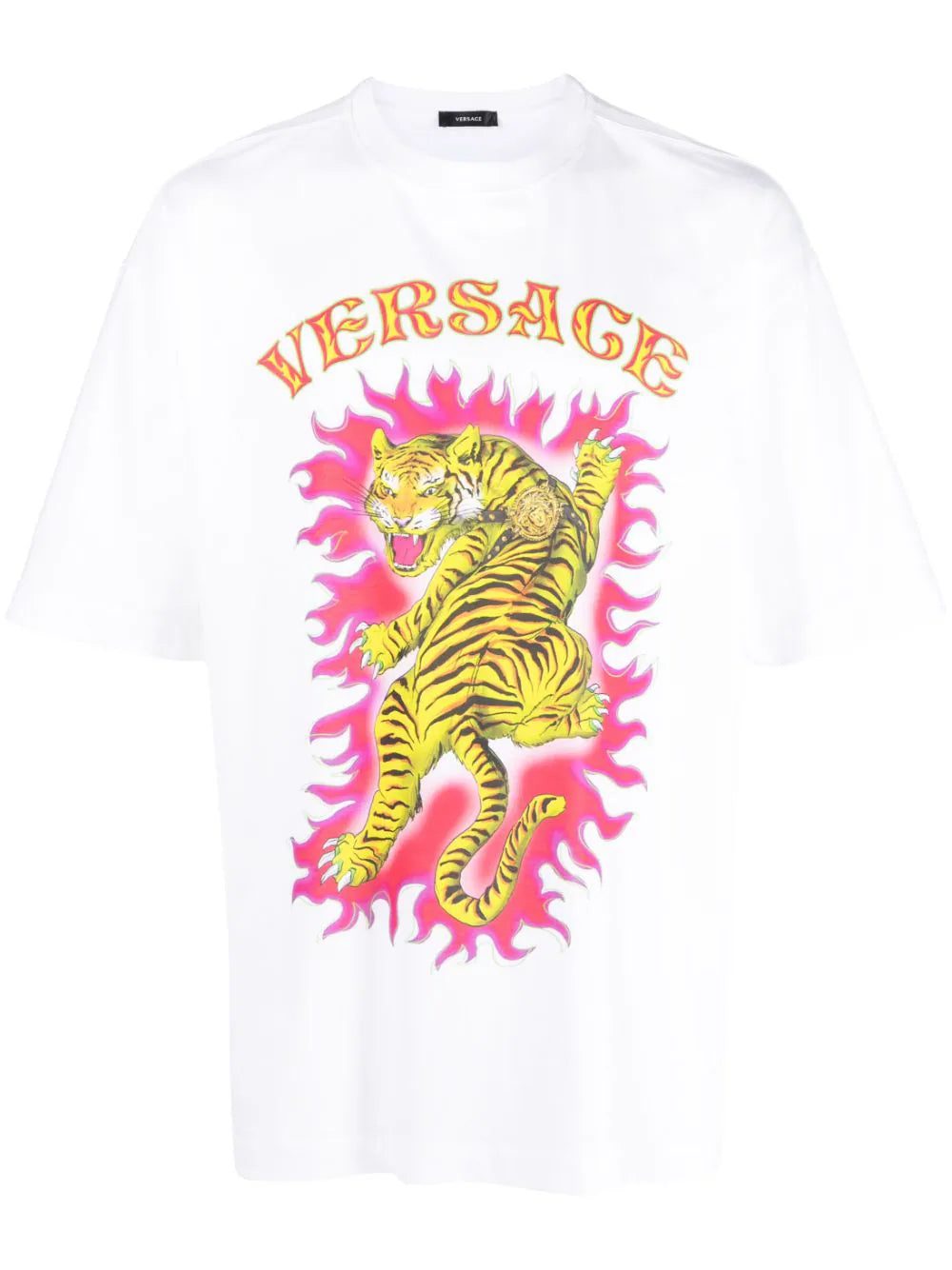 Versace Roar-print cotton T-shirt