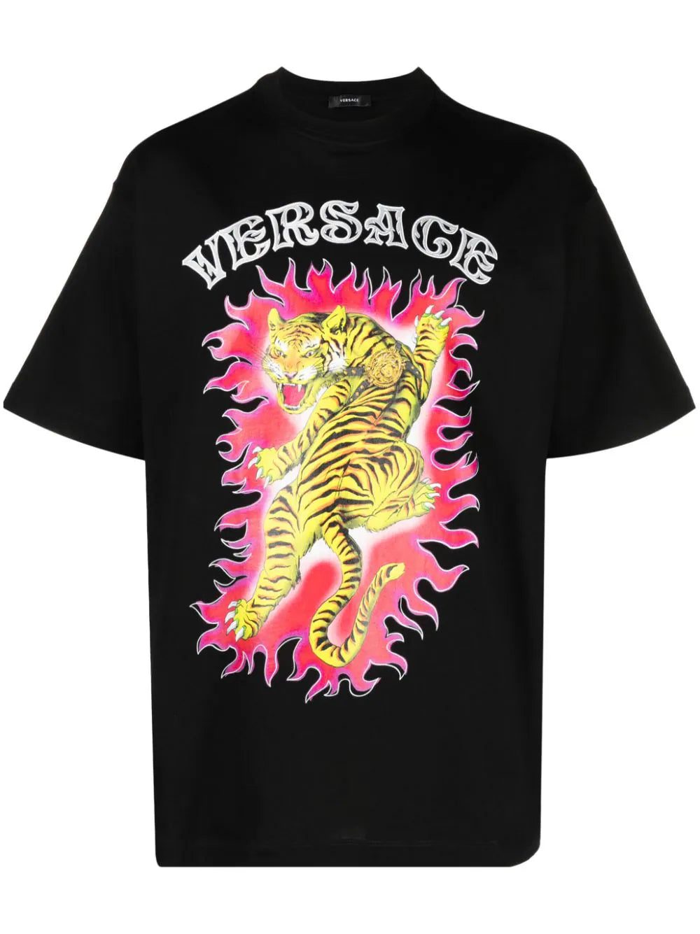 Versace Roar-print cotton T-shirt