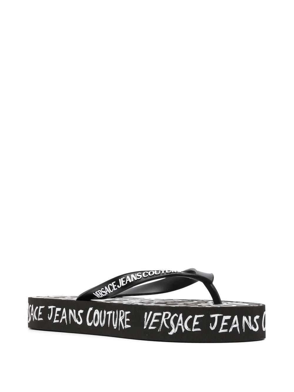 Versace Jeans Couture logo-print flip flops - Image 2