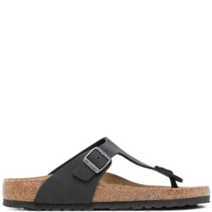 Birkenstock buckle-detail flip flop sandals