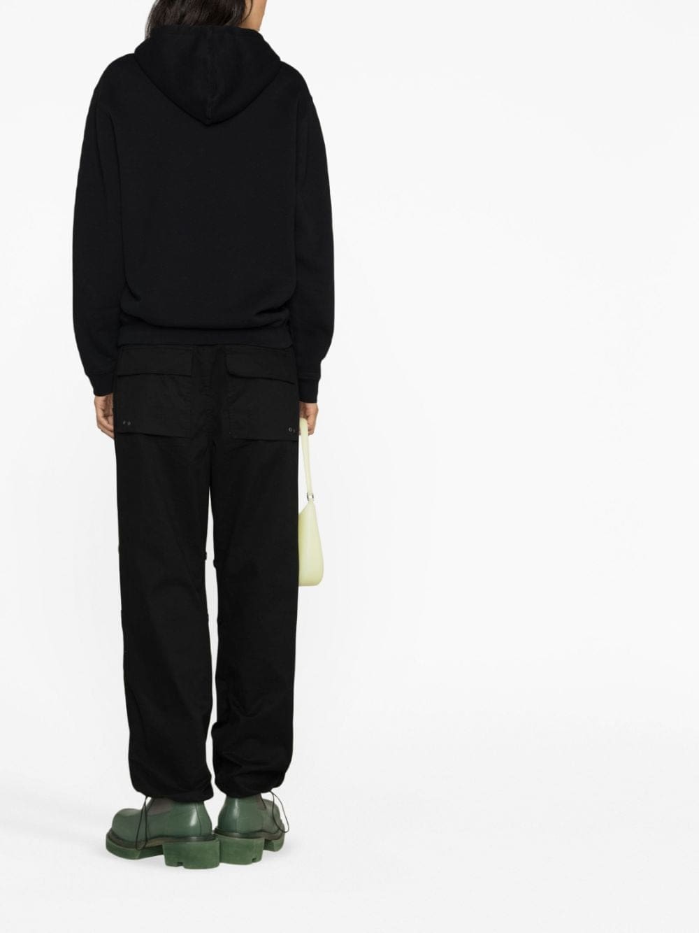 Off-White graphic-print logo-embroidered hoodie - Image 4