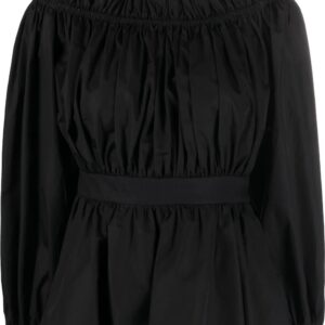 Alexander McQueen  off-shoulder peplum blouse