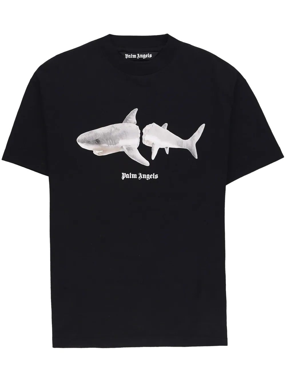 Palm Angels Shark-print cotton T-shirt
