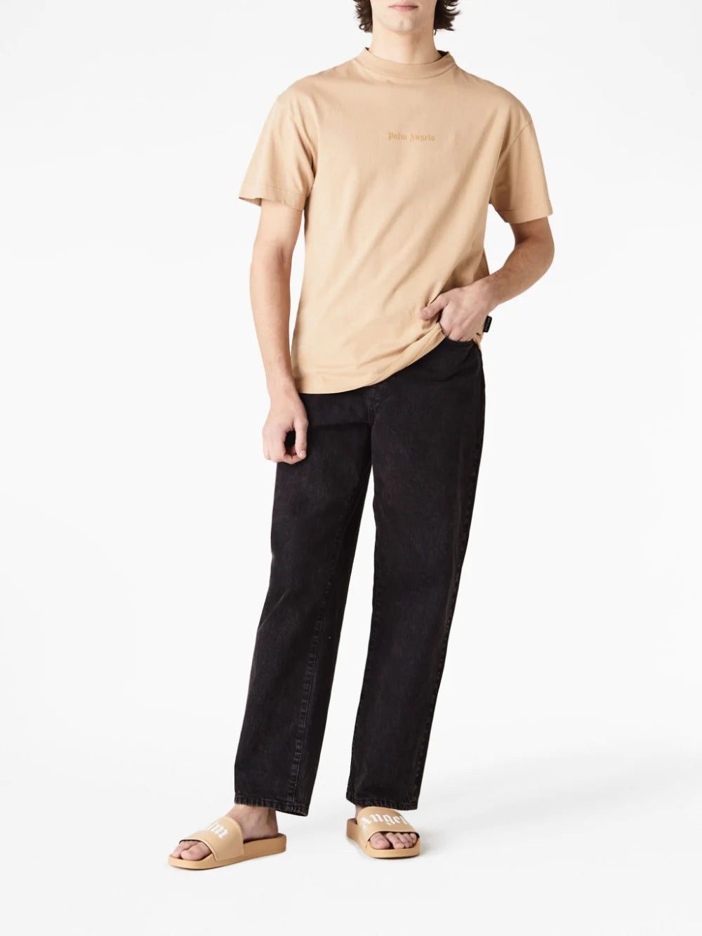 Palm Angels logo-print T-shirt - Image 2