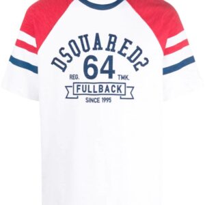 Dsquared2 colour-block logo T-shirt