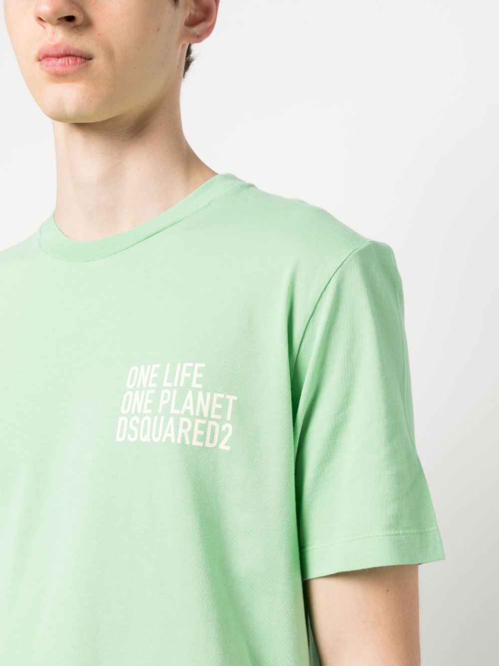 Dsquared2 slogan-print T-shirt - Image 4