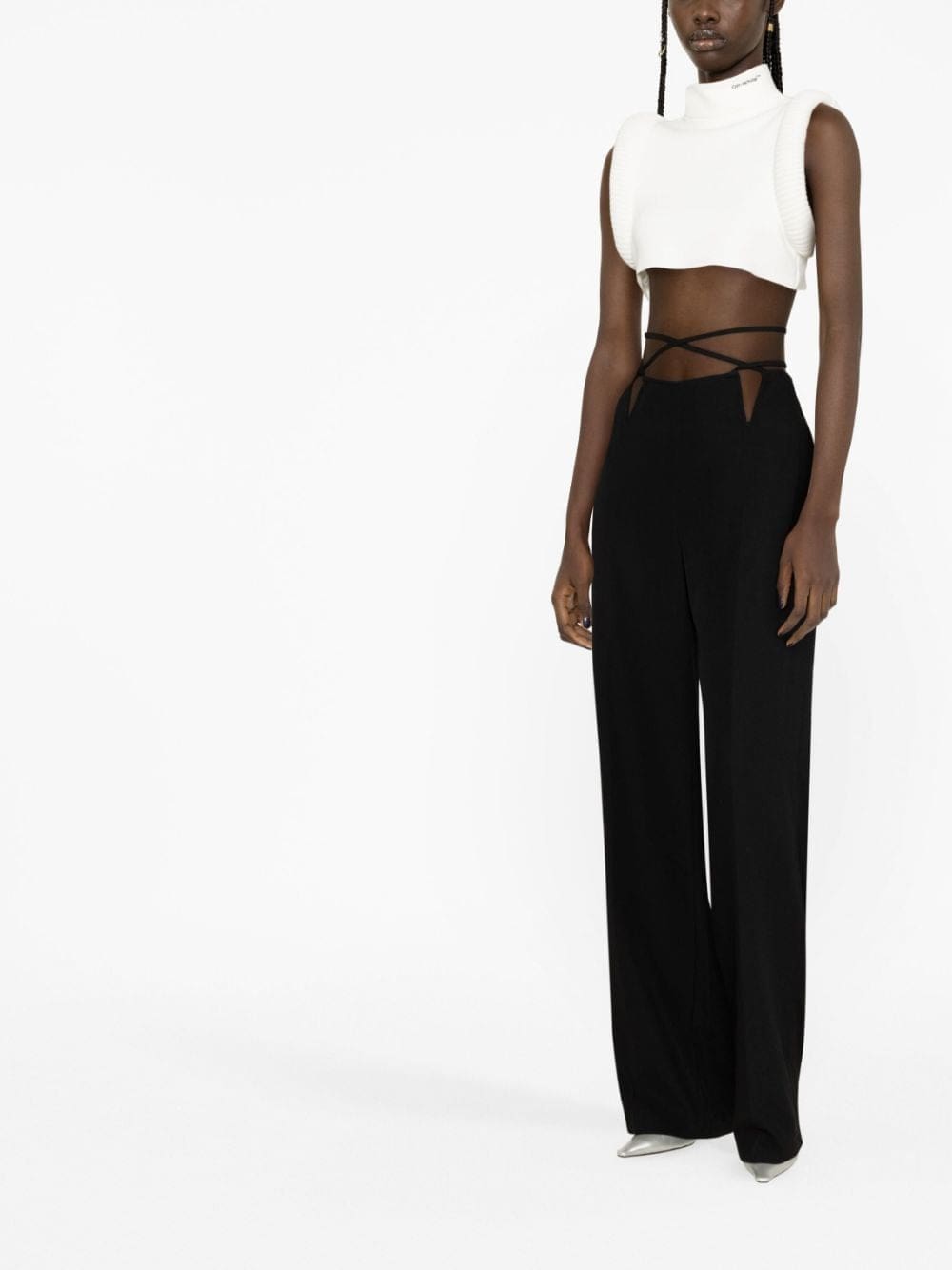Off-White tubular crop top - Image 2