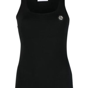 Philipp Plein  logo-patch tank top