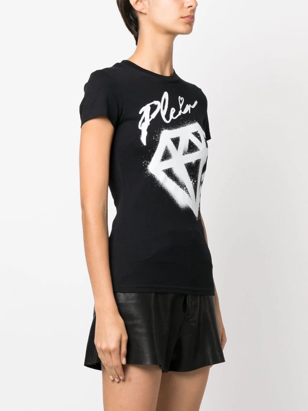 Philipp Plein graffiti logo-print T-shirt - Image 3