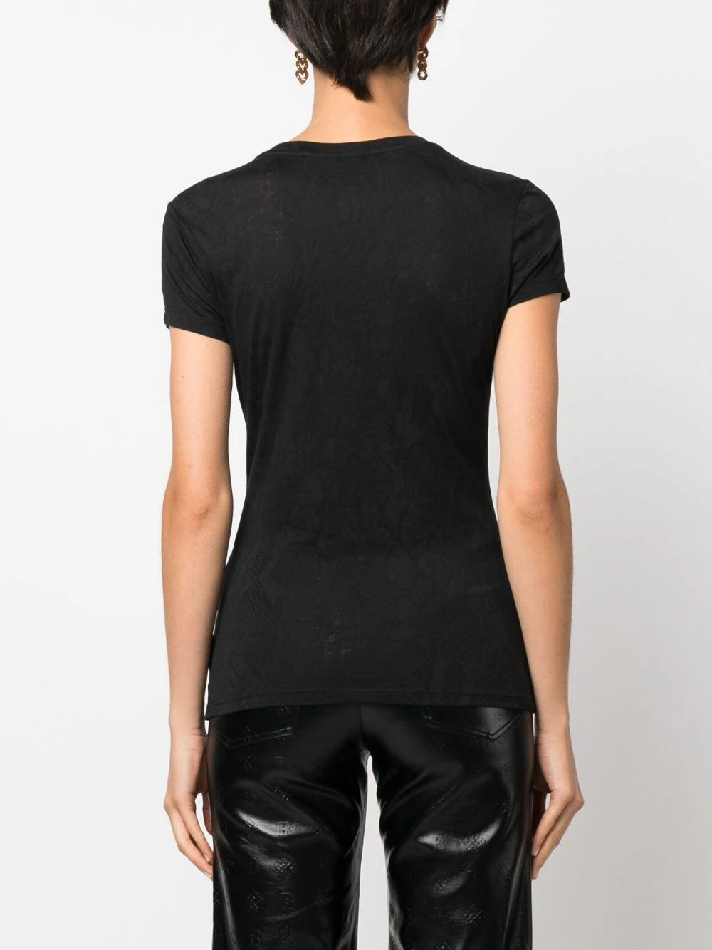 Philipp Plein diamond rhinestone-embellished T-shirt - Image 4
