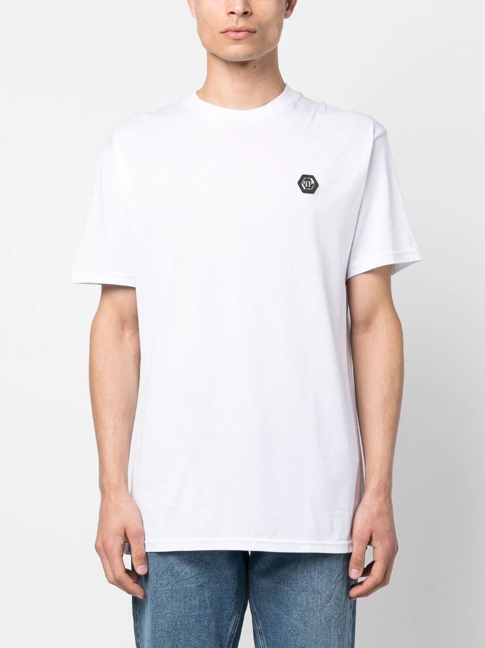 Philipp Plein logo-print short-sleeved T-shirt - Image 3