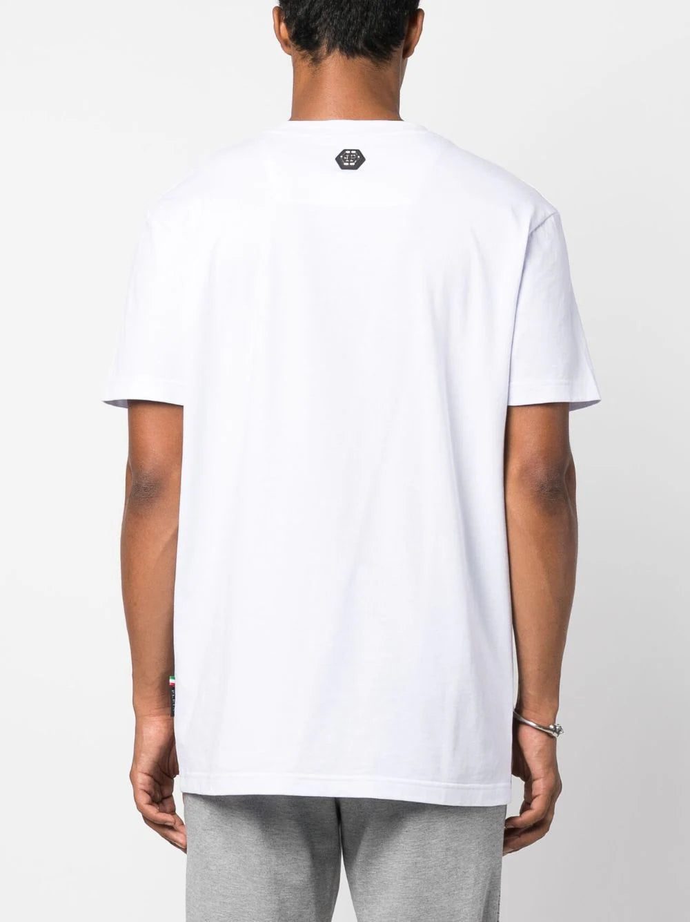 Philipp Plein logo-print cotton T-shirt - Image 4
