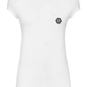 Philipp Plein  logo-patch cotton T-shirt