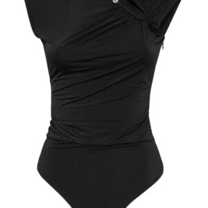 Philipp Plein shoulder-padded bodysuit