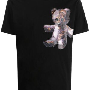 Philipp Plein teddy bear-print cotton T-shirt