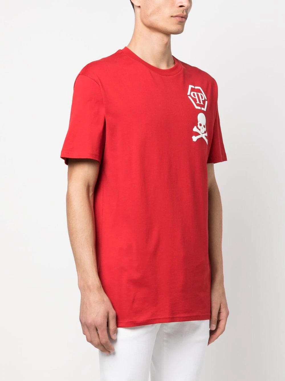 Philipp Plein logo-print short-sleeved T-shirt - Image 3