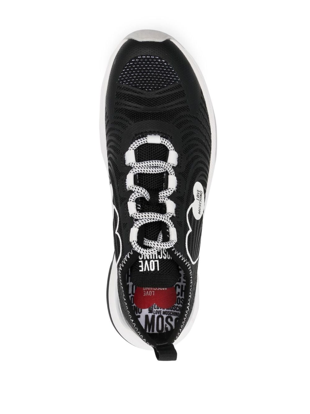 Love Moschino heart-print low-top sneakers - Image 4