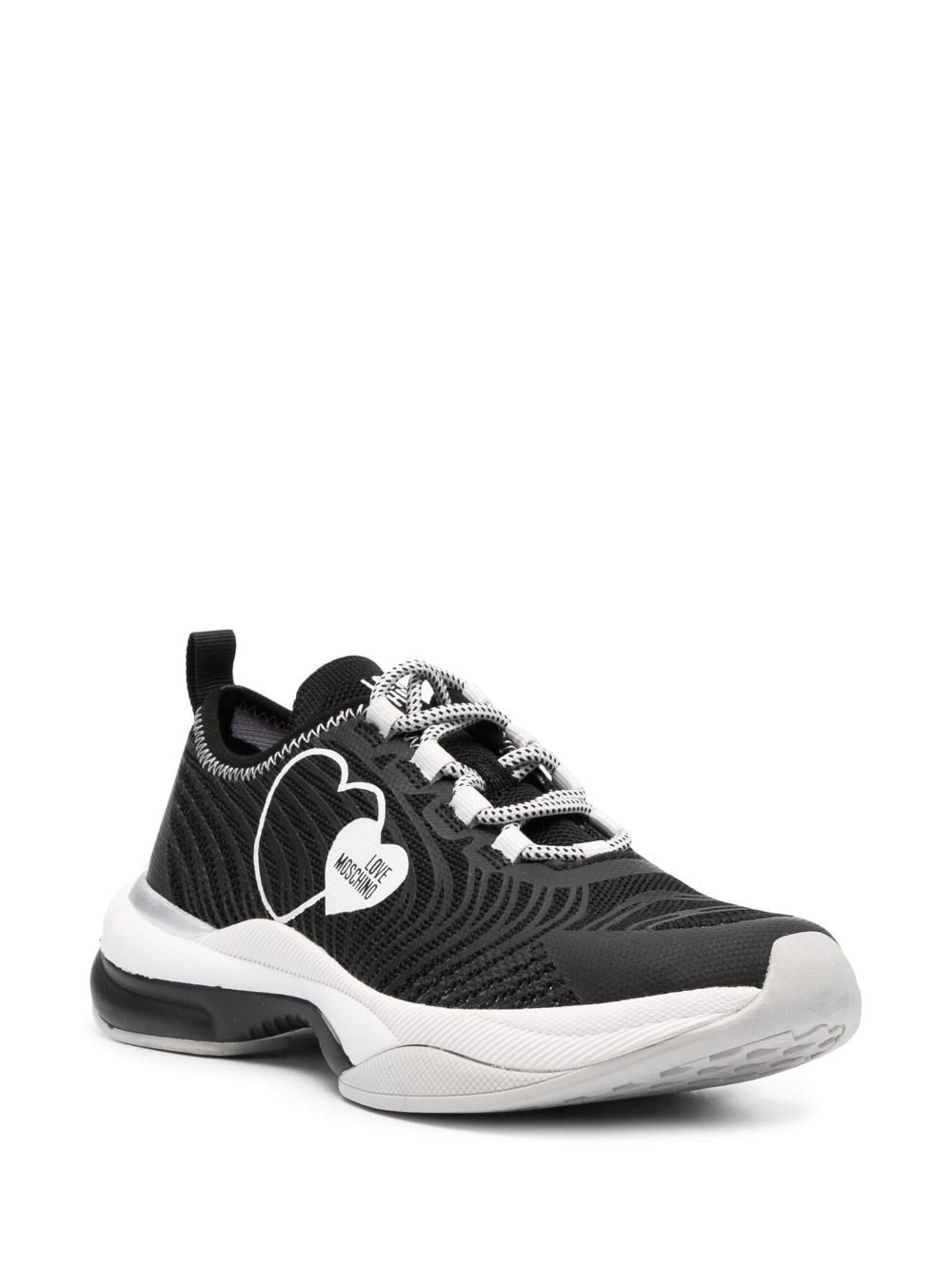 Love Moschino heart-print low-top sneakers - Image 2