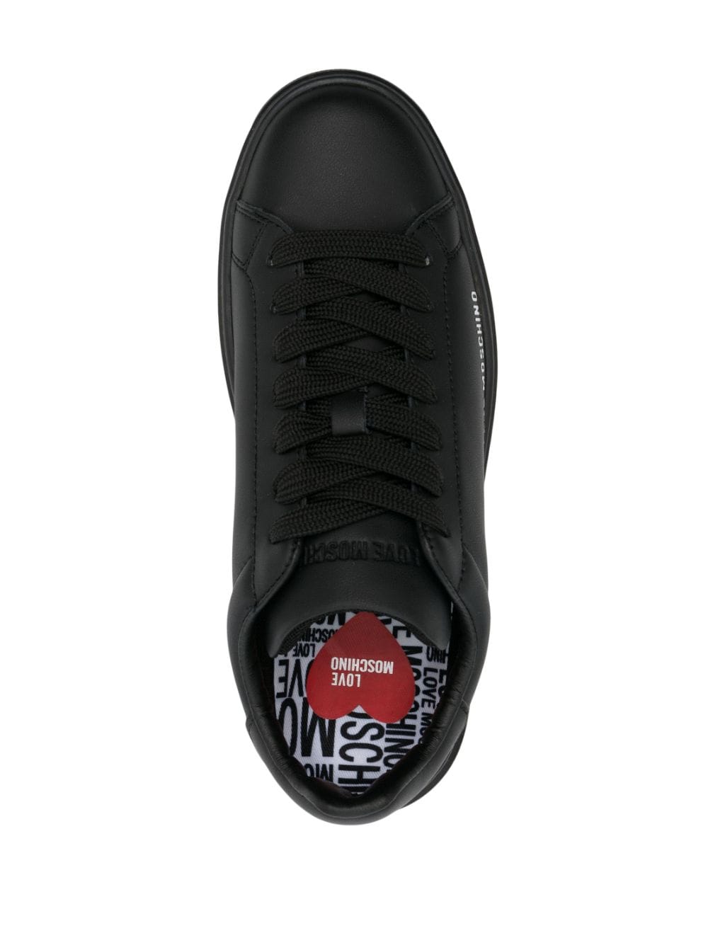 Love Moschino low-top lace-up sneakers - Image 4
