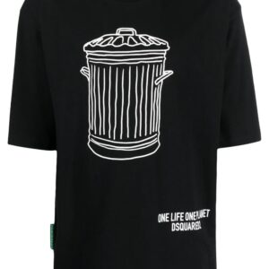 Dsquared2  graphic-print organic cotton T-shirt