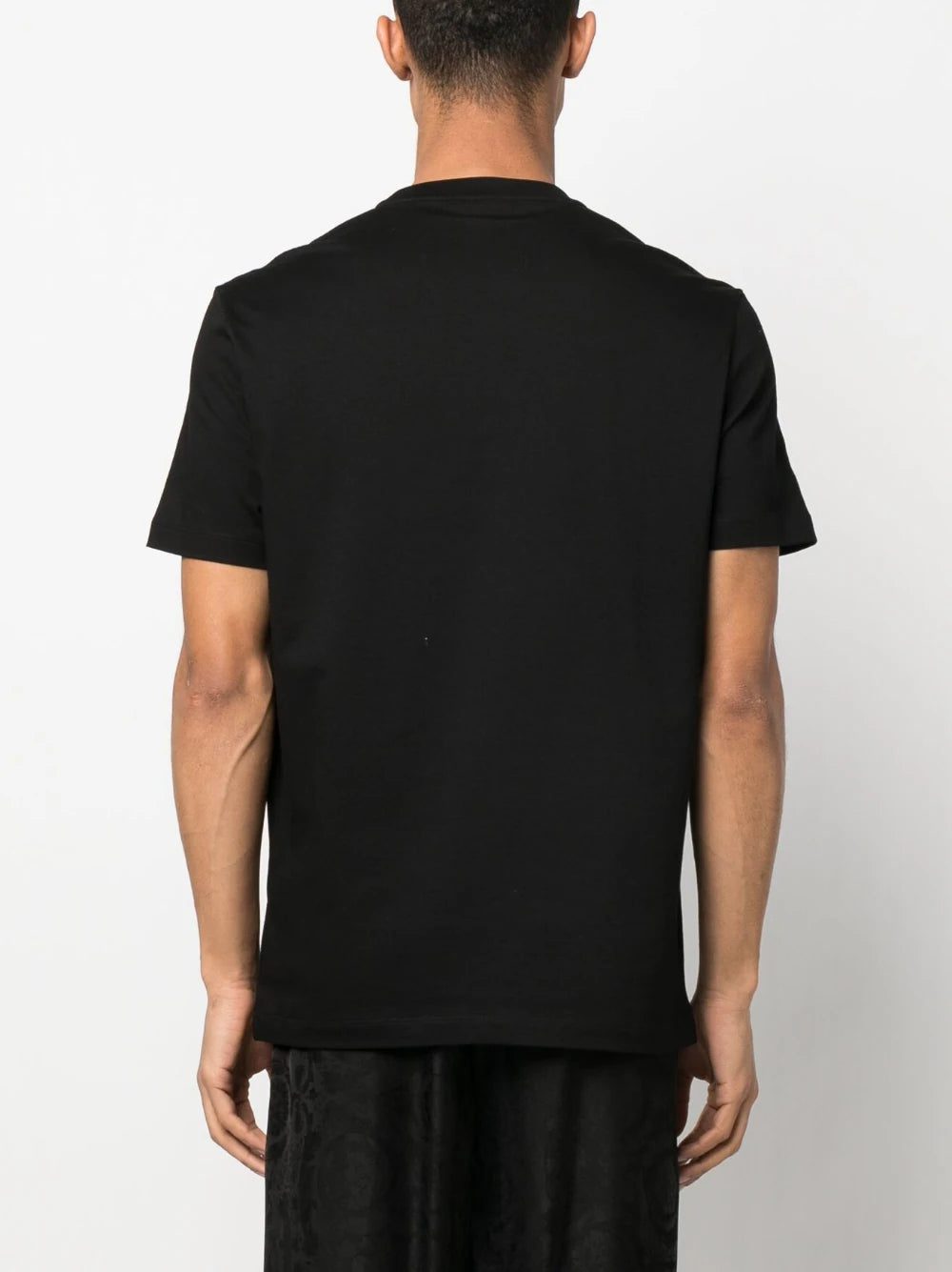 Versace mesh logo appliqué T-shirt - Image 3