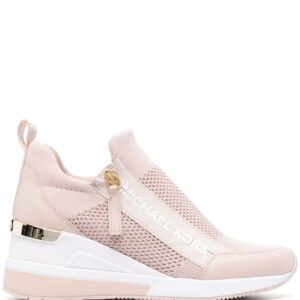 Michael Kors Willis knitted zip-up sneakers