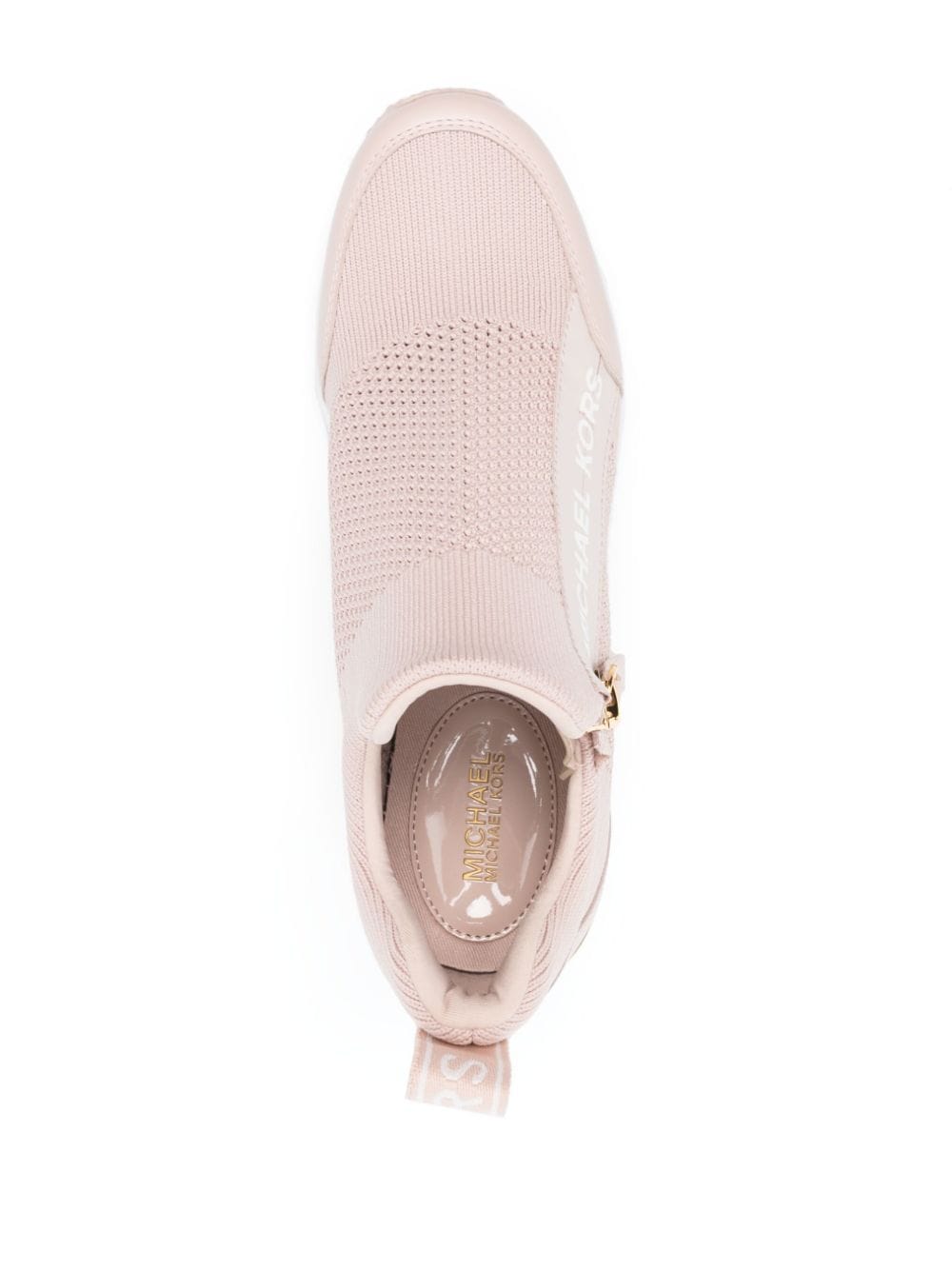 Michael Kors Willis knitted zip-up sneakers - Image 4