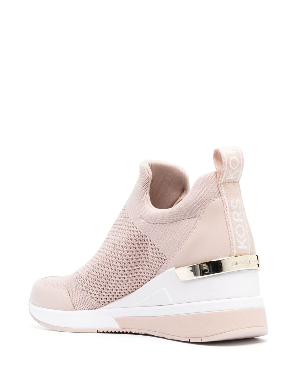 Michael Kors Willis knitted zip-up sneakers - Image 3