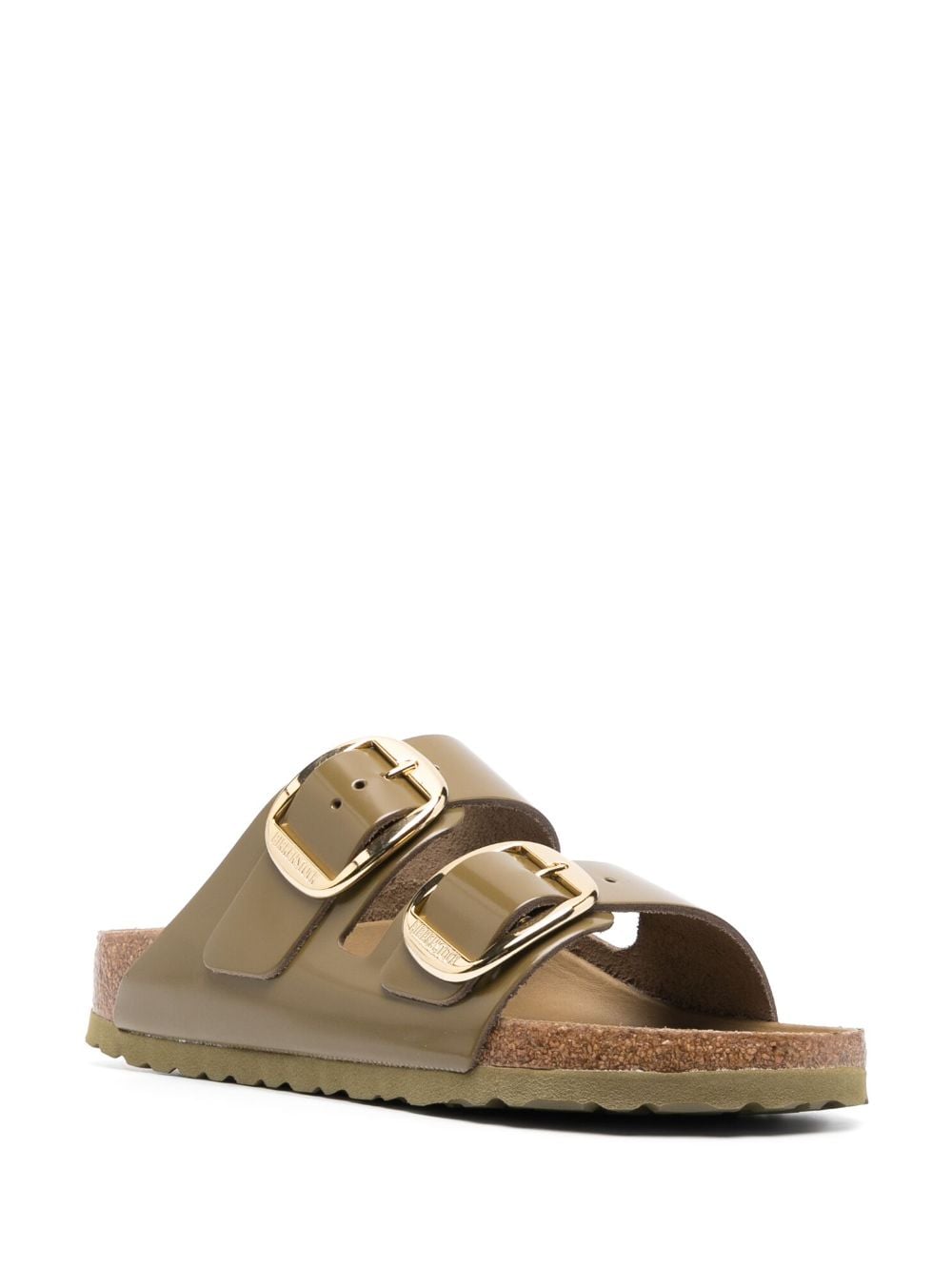 Birkenstock double-strap leather slides - Image 2