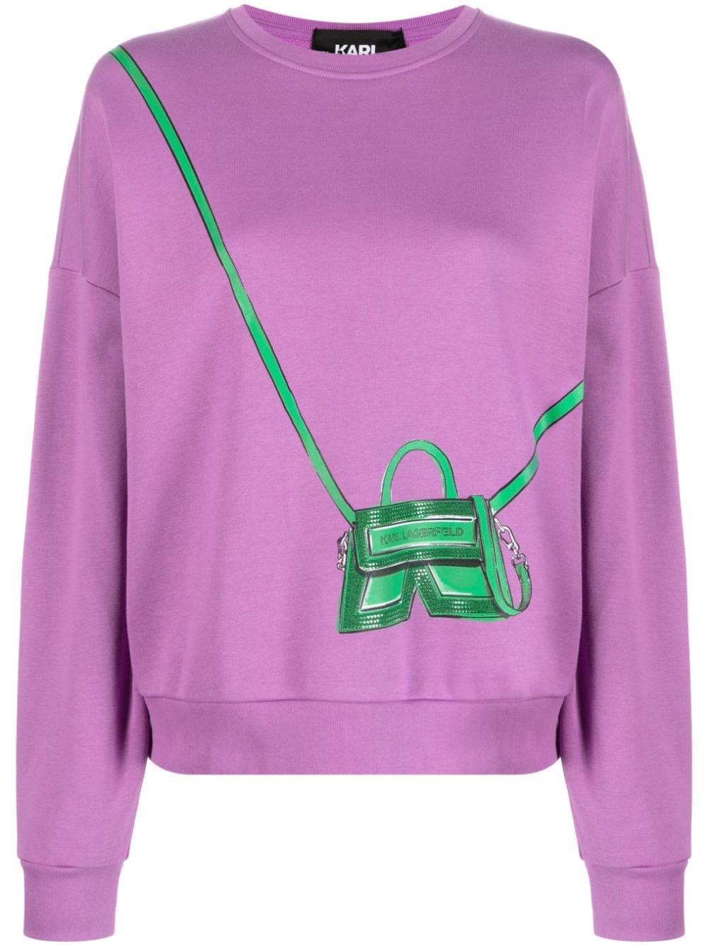 Karl Lagerfeld IKON/K Bag print sweatshirt