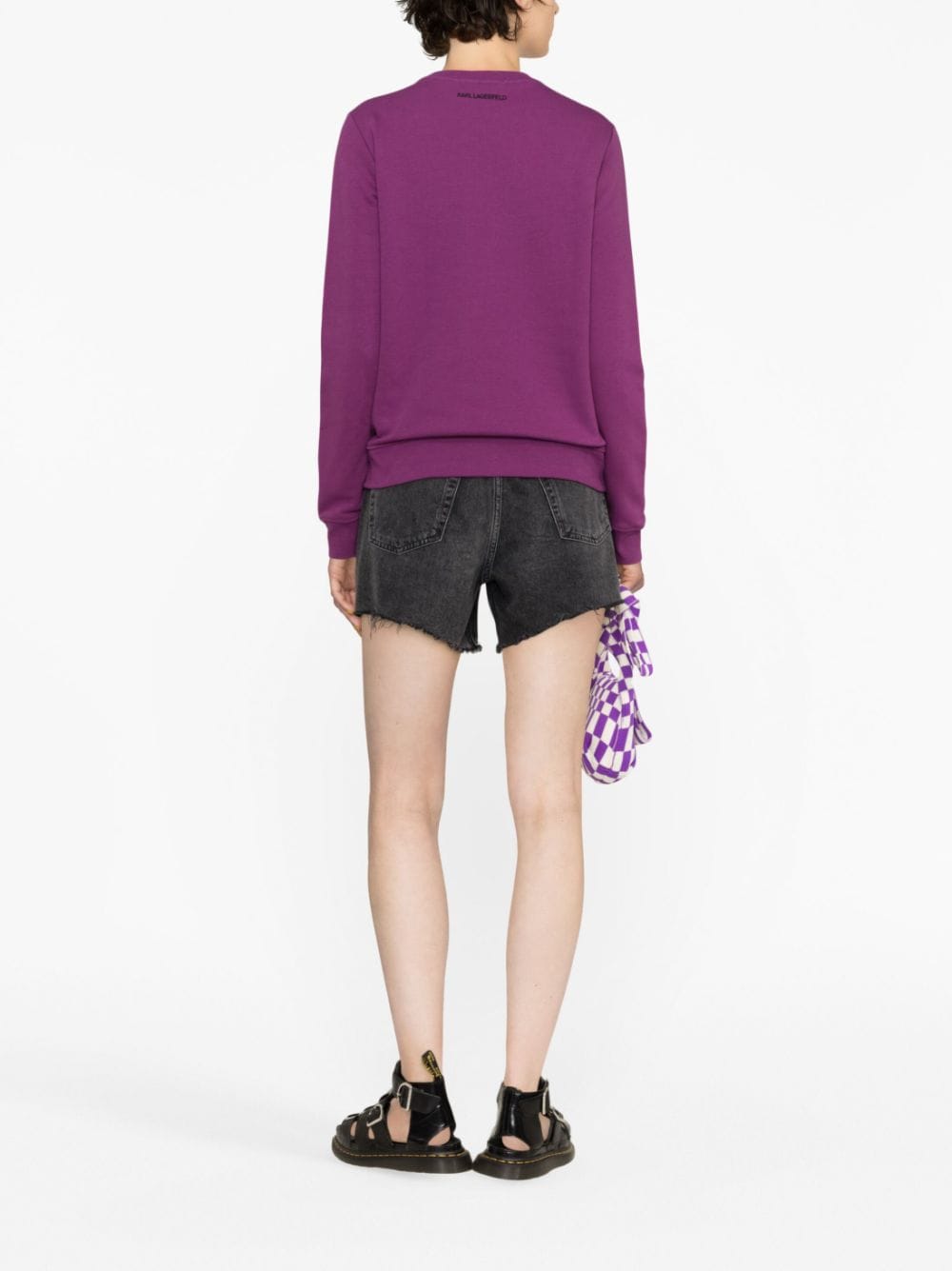 Karl Lagerfeld Ikonik 2.0 cotton sweatshirt - Image 4