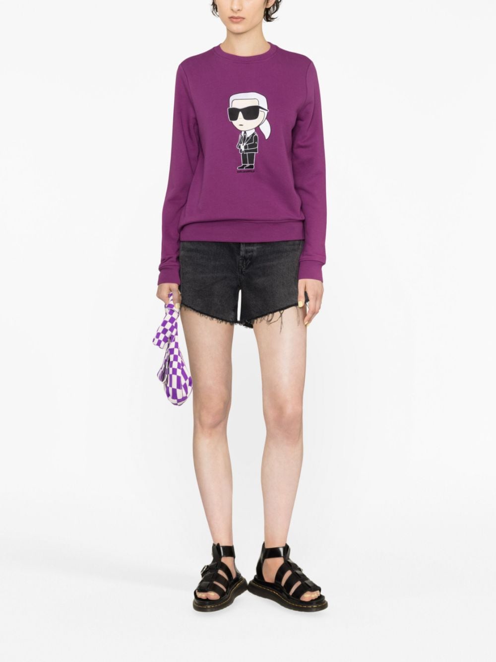 Karl Lagerfeld Ikonik 2.0 cotton sweatshirt - Image 2