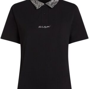 Karl Lagerfeld logo-print organic cotton T-shirt