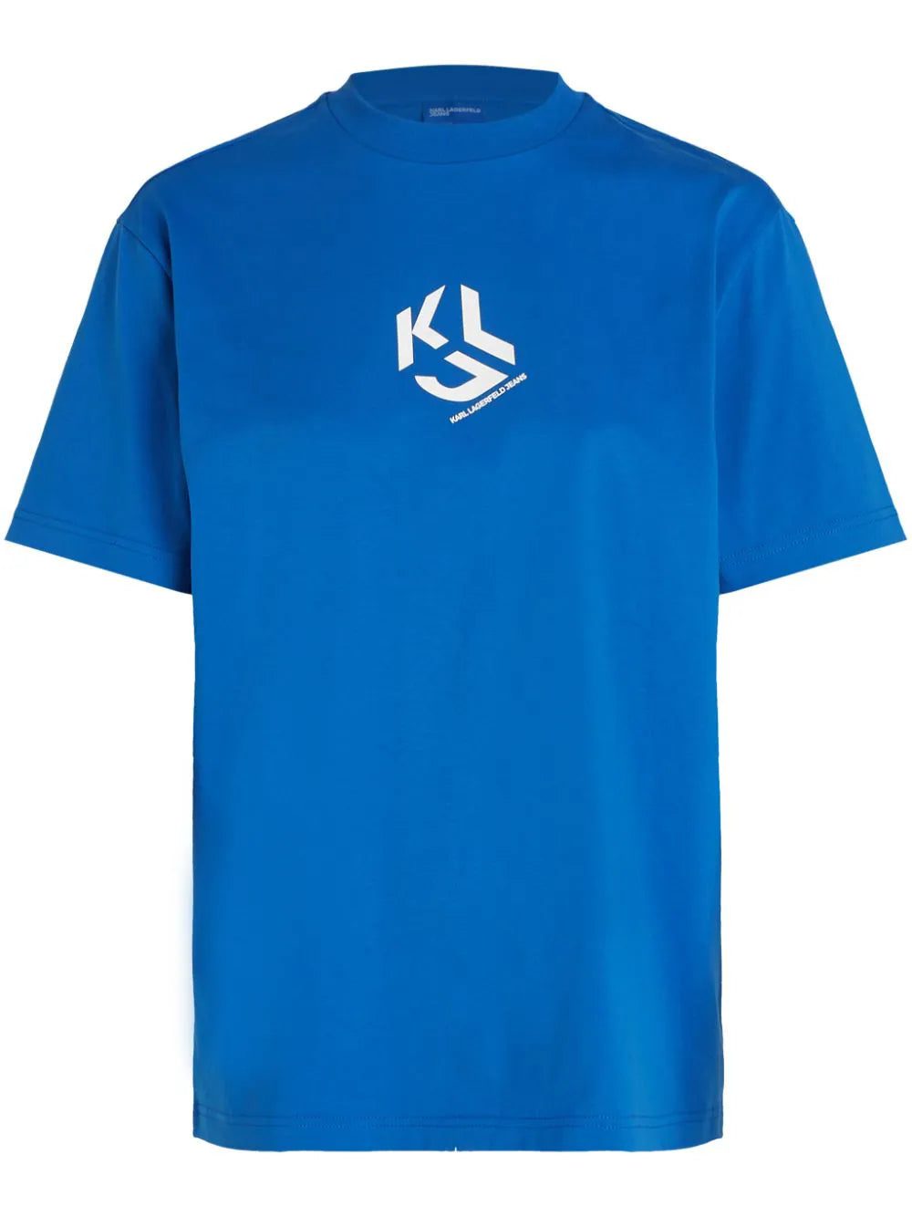 Karl Lagerfeld Jeans logo-print organic cotton T-shirt