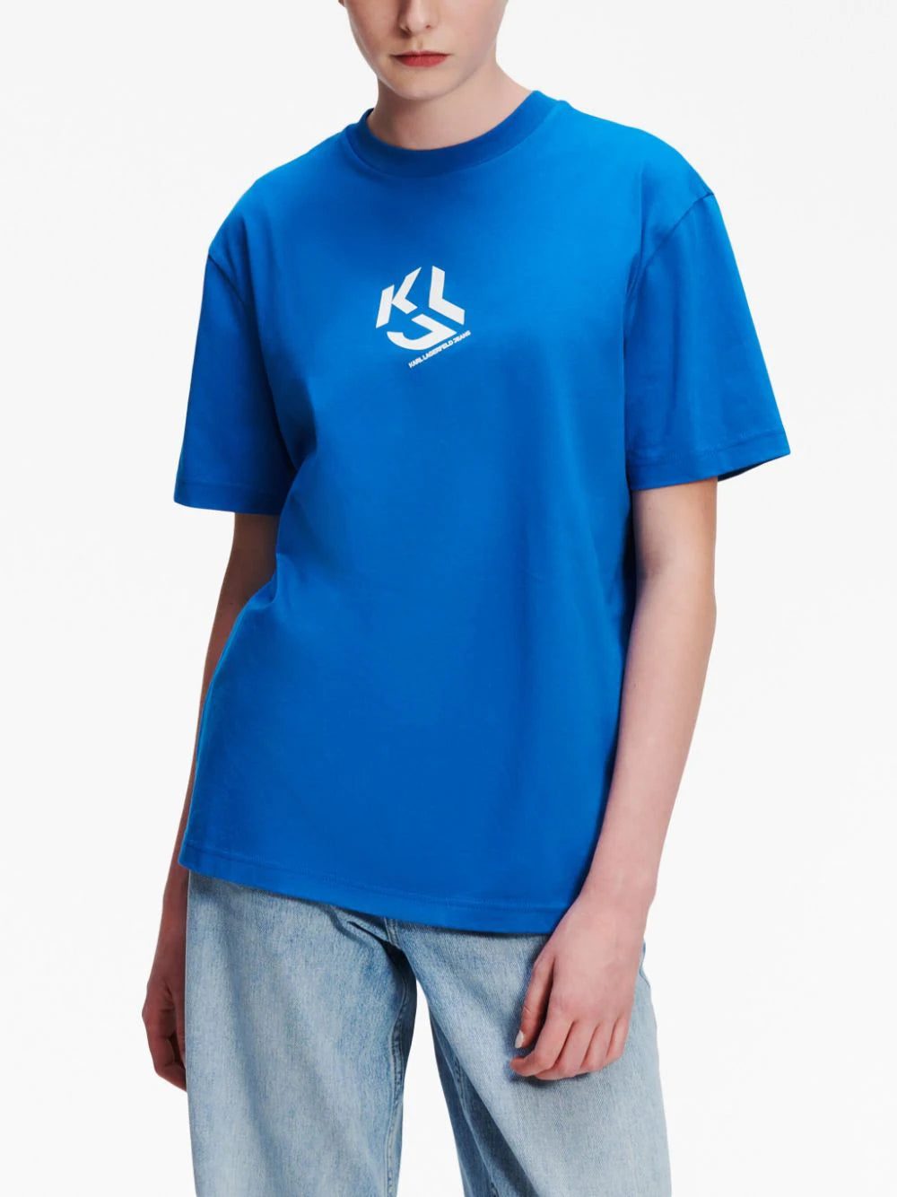 Karl Lagerfeld Jeans logo-print organic cotton T-shirt - Image 2