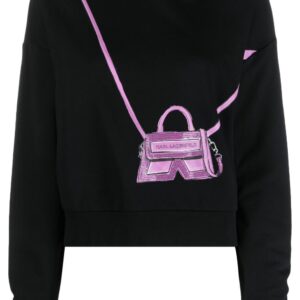 Karl Lagerfeld IKON/K Bag print hoodie