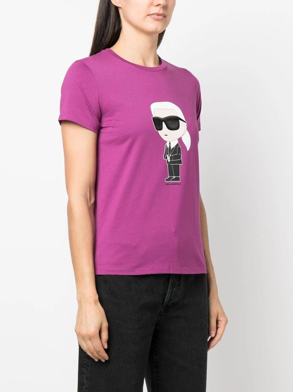 Karl Lagerfeld Ikonik 2.0 organic cotton T-shirt - Image 3