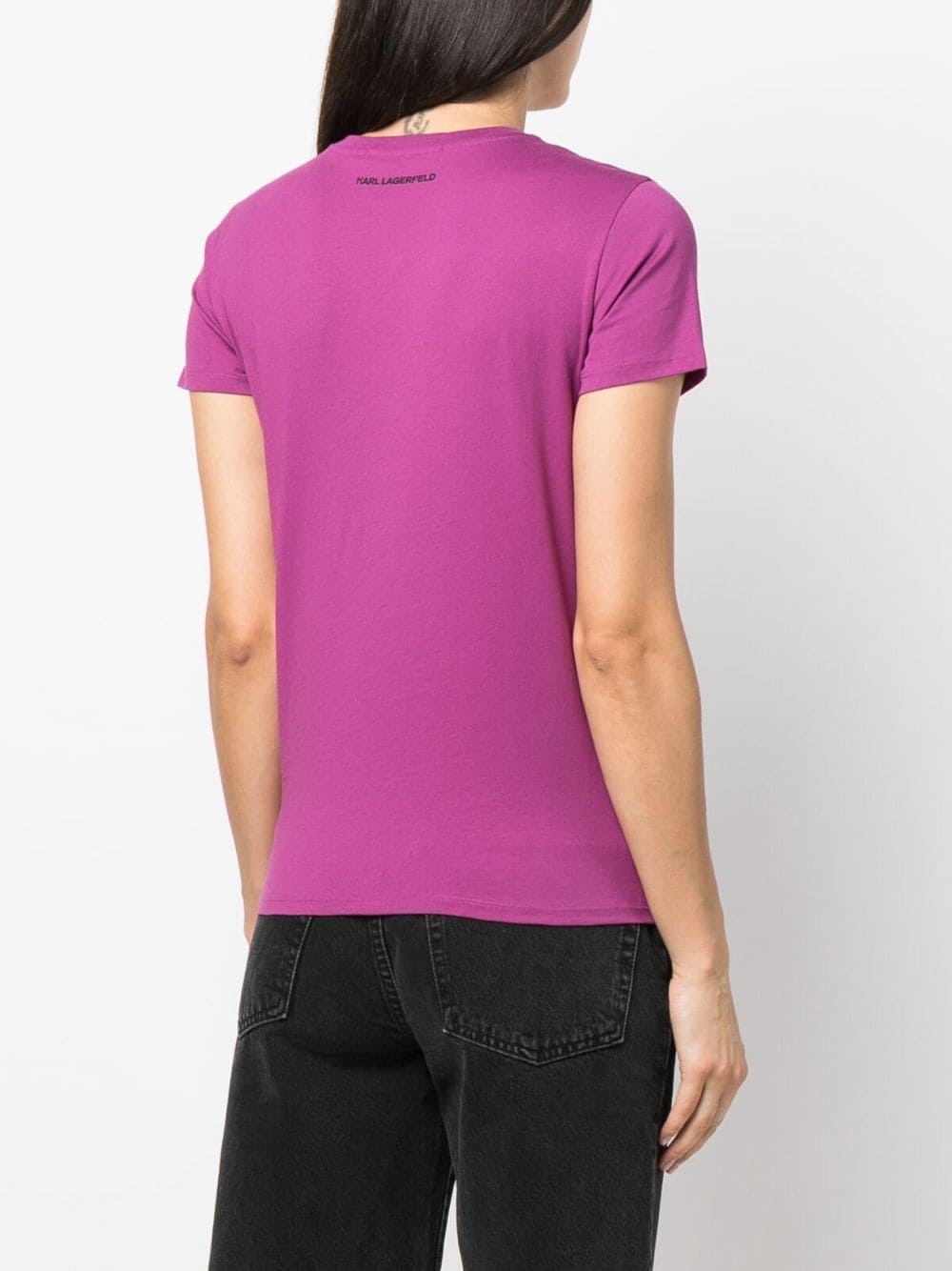 Karl Lagerfeld Ikonik 2.0 organic cotton T-shirt - Image 4